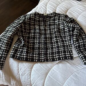 Michele Monochrome Tweed Jacket
